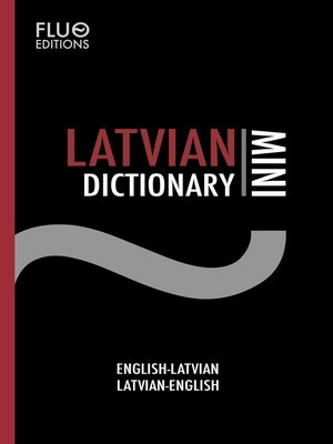 cover image of Latvian Mini Dictionary